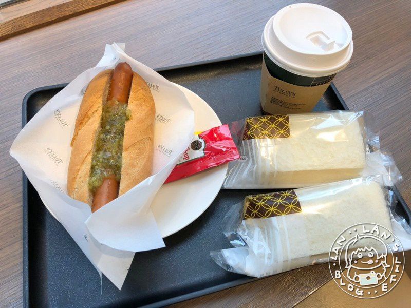 京都早餐 咖啡【Tully’s Coffee四条烏丸店】簡單的三明治咖啡早餐